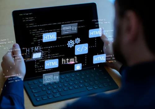 html-system-websites-concept